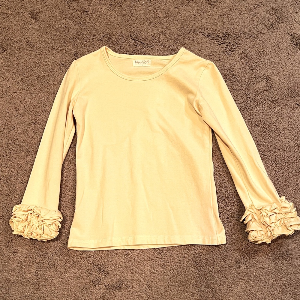 Island Girl ruffle shirt